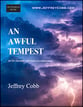 An Awful Tempest SA choral sheet music cover